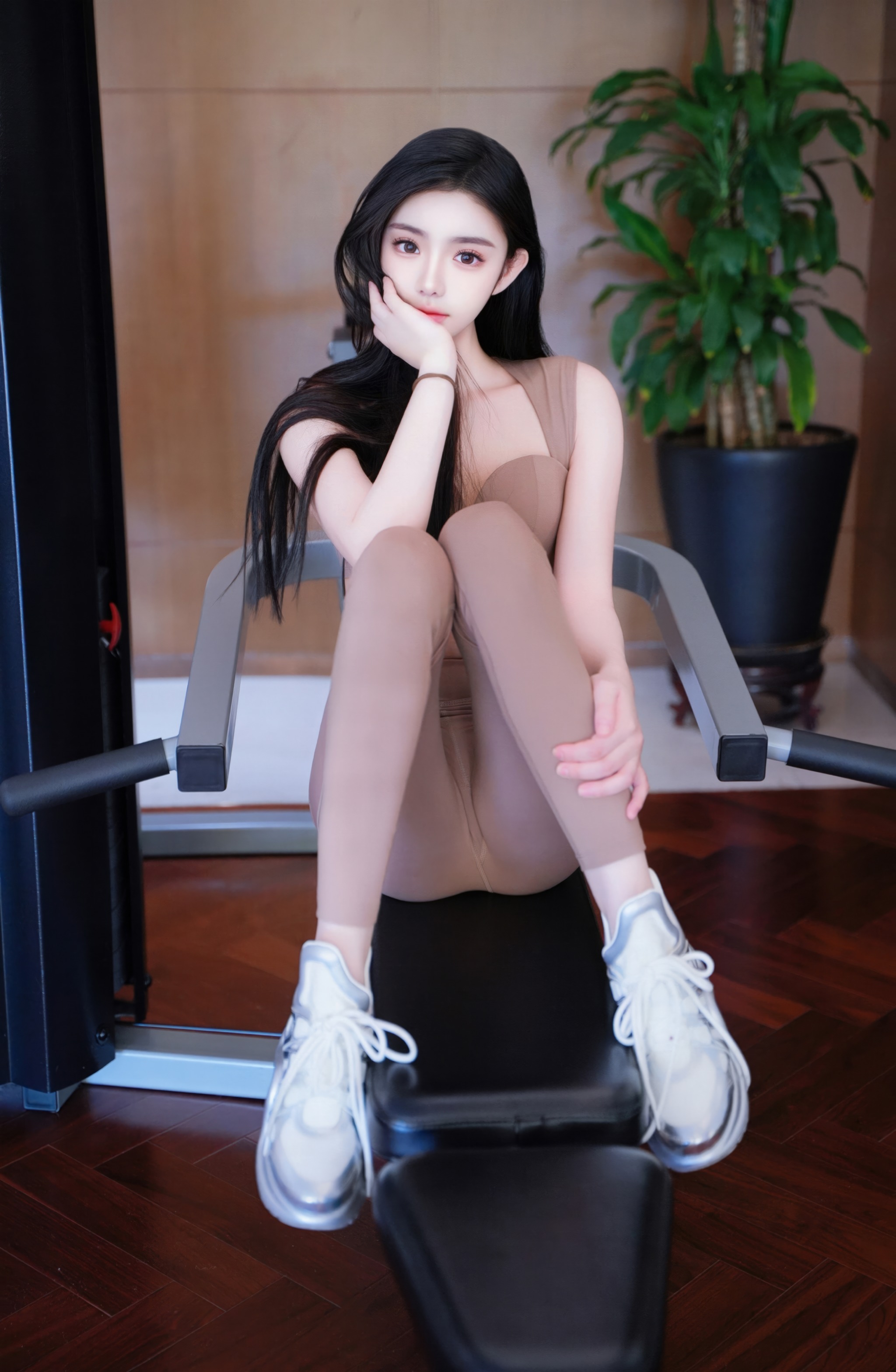 图片[1]-龙雪儿 – NO.8382 003.龙雪儿 – 内购无水印 健身房[76P]-XikXak